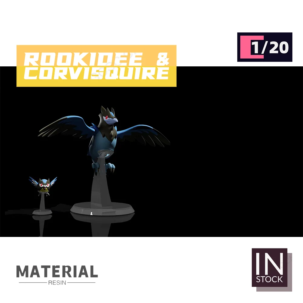 

[IN STOCK] 1/20 Resin Figure [SXG] - Rookidee & Corvisquire