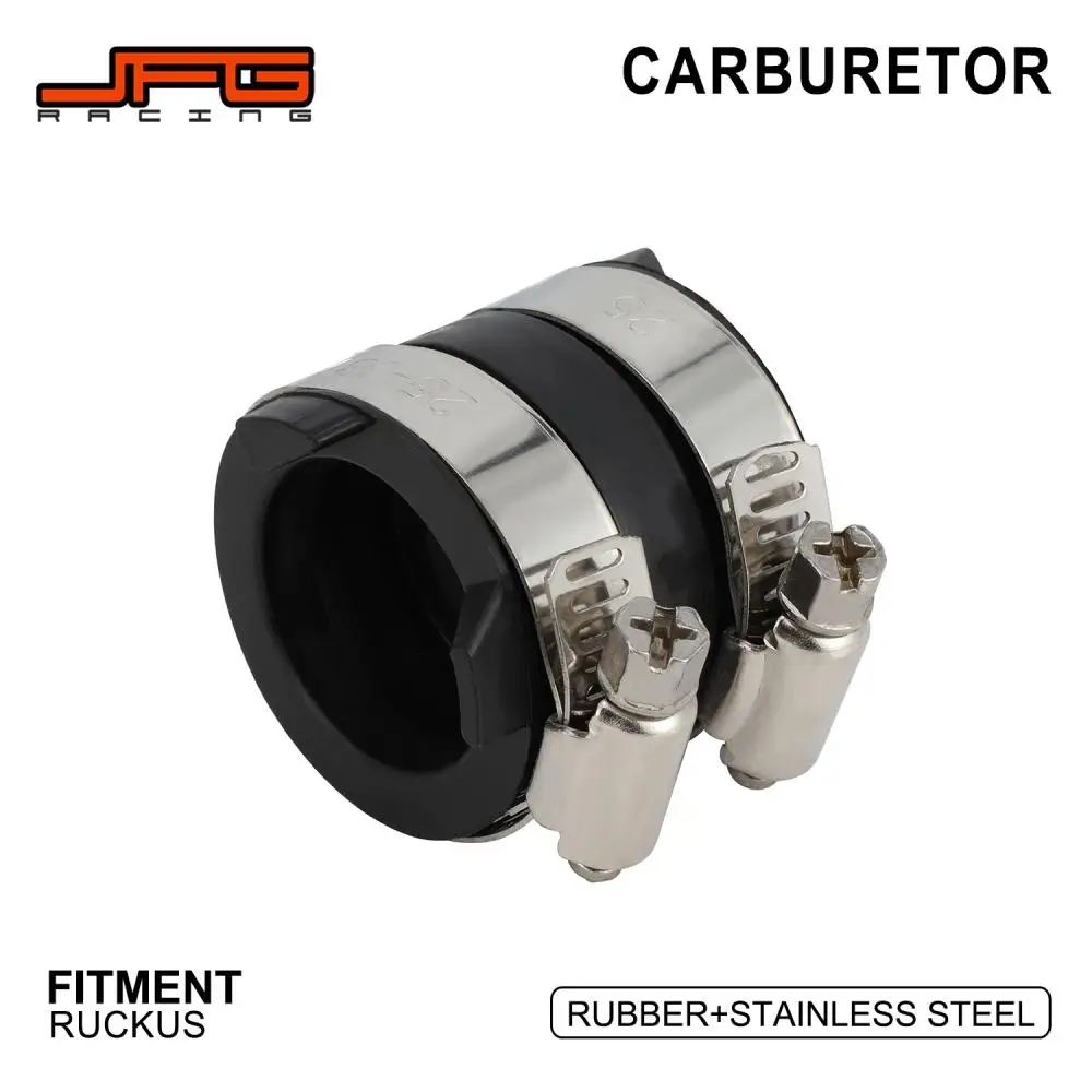 

Motorcycle Accessories Carburetor Intake Manifold Interface Adapter For Honda Ruckus Zoomer Motorbike Rubber Stainless Steel