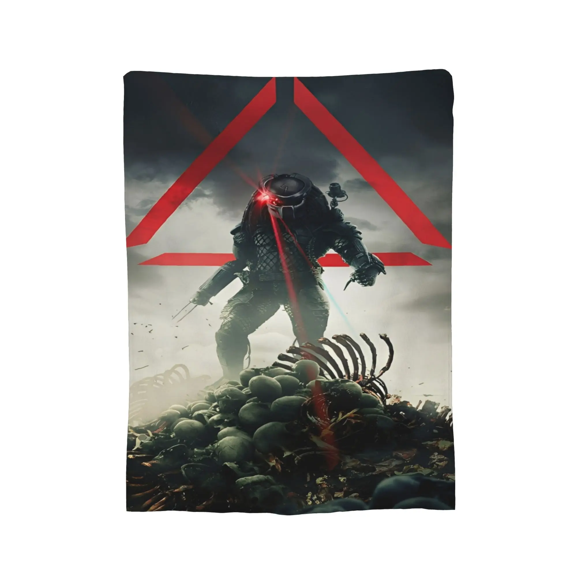 المفترس: بطانية بادلاندز من الفلانيل متعددة الوظائف، بطانيات ناعمة لمفرش غرفة النوم