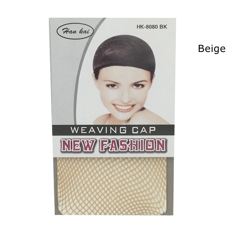 5 stücke NEUE Mode Schwarz Weben Kappe Einzigen Offenen Dehnbare Elastische Haar Net TOP GESCHLOSSEN Snood Perücke Kappe Haarnetz Haar mesh – Detail 2