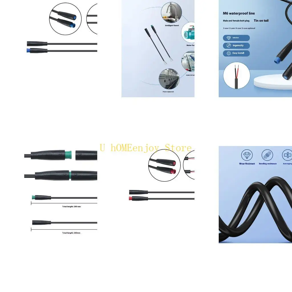 B0KF Connectors Cable Automotive Cable Plastic Texture for Industrial Electrical
