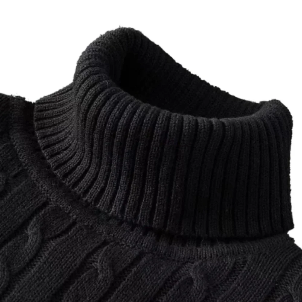 2026 سترة رجالية جديدة برقبة ع - مراجعة Turtleneck Sweater Men وسعره