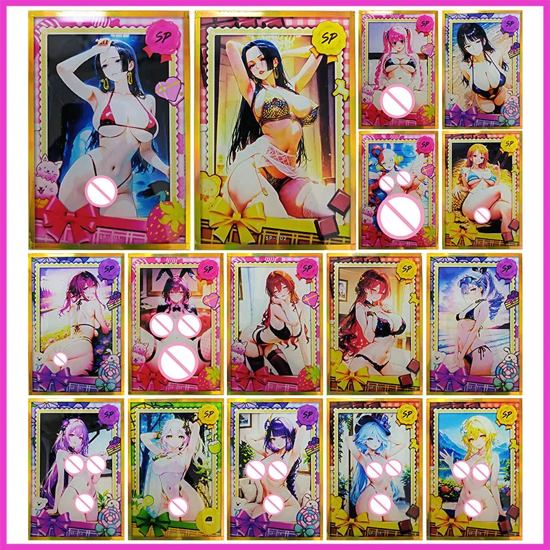 

Аниме «История богини», редкая SP акриловая коллекционная карта Hancock Perona Kafka, серебряный волк, Raiden Shogun, игрушка для мальчика, подарок на день рождения