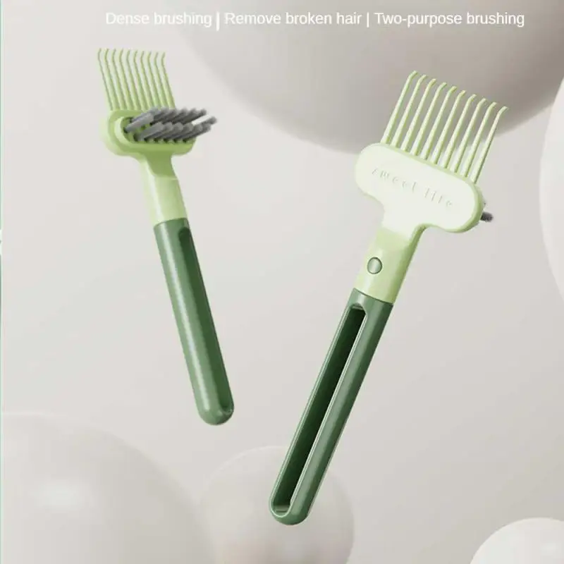 1/3/5/10pcs Comb Cleaner Brush 2in1 Creative Hair Brush Embedded Tool New Hair Dirt Remover Cleaning Tool Comb Cleaning Brush