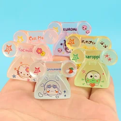 Kawaii Mini Resin Luminous 3D Phone Figures Cartoon Sanrio DIY Embellishments Accessories Material Flatback Charms Scrapbooking