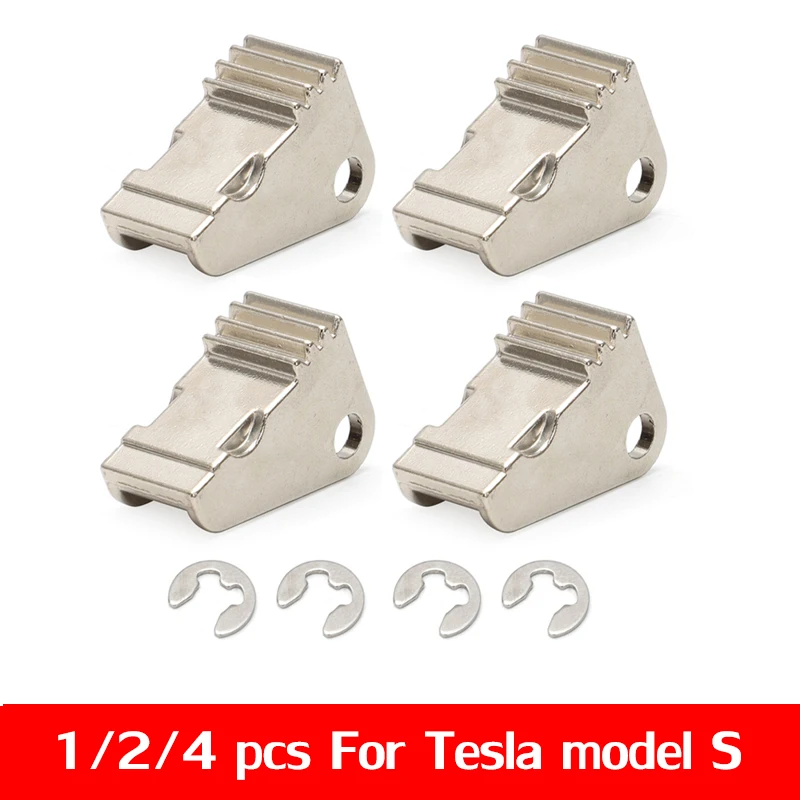 1/2/4Pcs Door Handle Paddle Gear for Tesla Model S 2012-2019 Four-door Universal Handle Gear Stable Install 1042845-00-B