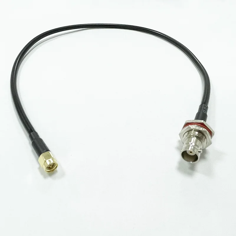 BNC Female to SMA Male Connectors RG316 Jumper Coaxial Cable with BNC to SMA Adapter Low Loss RF Coax Cable Antenna Ext