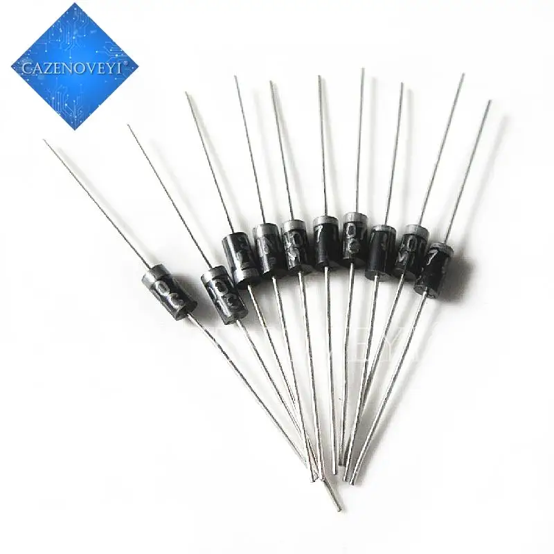 10PCS Chipset 1N4007 IN4007 DO-41 In-Line Rectifier Diode