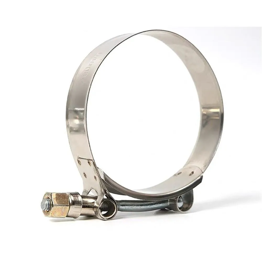 Stainless Steel T-Bolt Hose Clamps Hose Coupler Working Range 42mm-109mm  Intake Intercooler Clamp for Automotive
