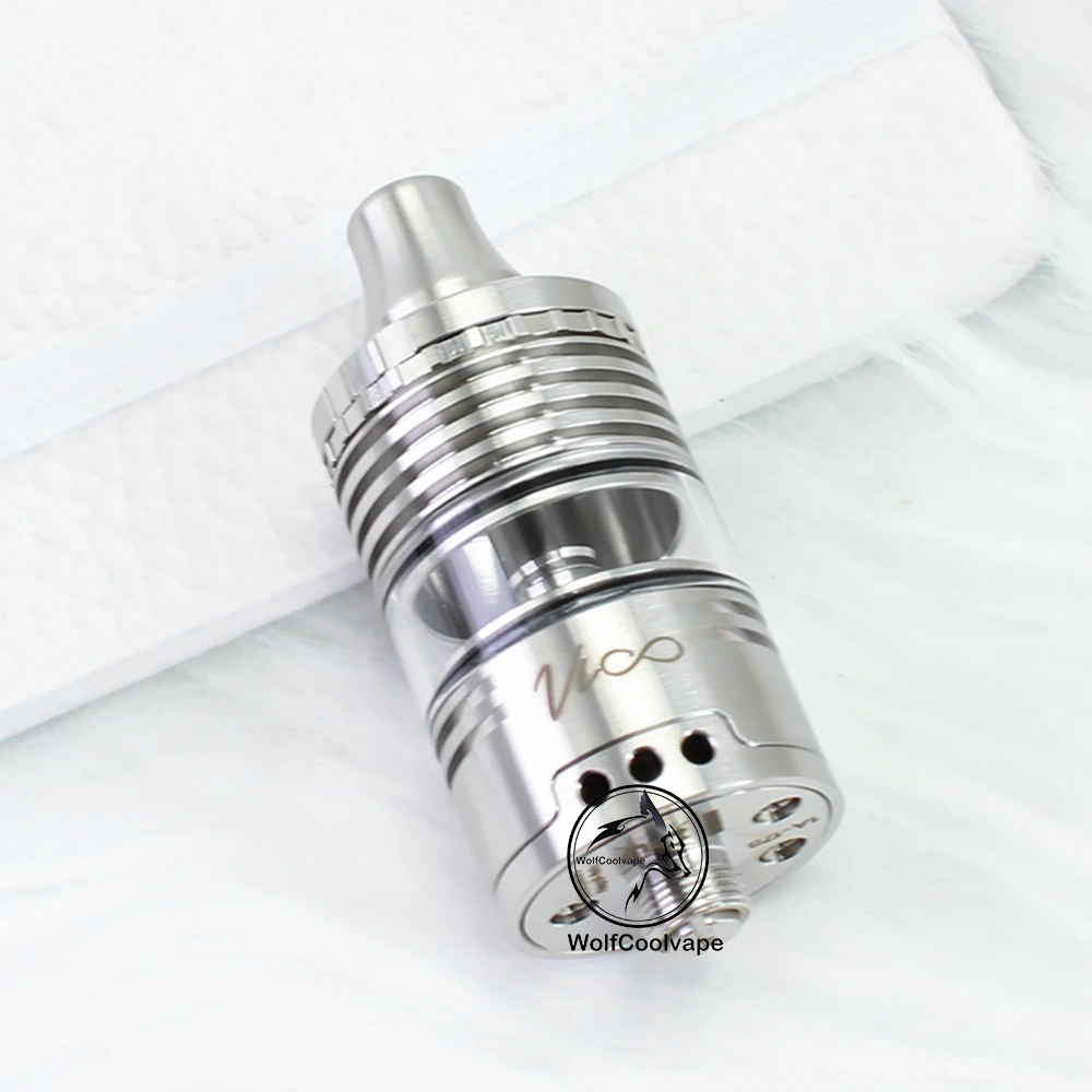 

Wolfcoolvape Vico MTL / RDL RTA Tank Vico RTA Vape 4ml Single Coil Atomizer Vape 22mm 316ss Vaporizer Rebuildable rta