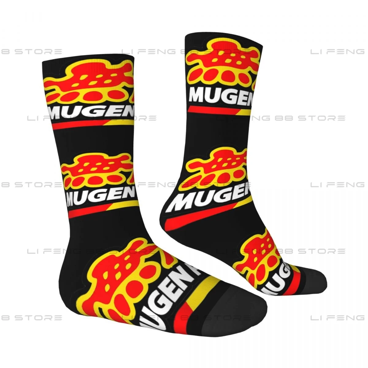 Gran Turismo Mugen Power 1 Men Women Socks Outdoor Novelty Spring Summer Autumn Winter Stockings Gift