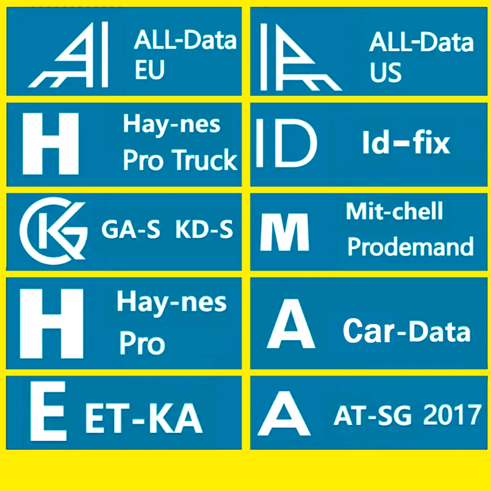 

2025 Online Account for Alldata Car data Newest Car Repair Software for Car Data Mit-chell Hay-nes PRO Support Mobile/PC Login