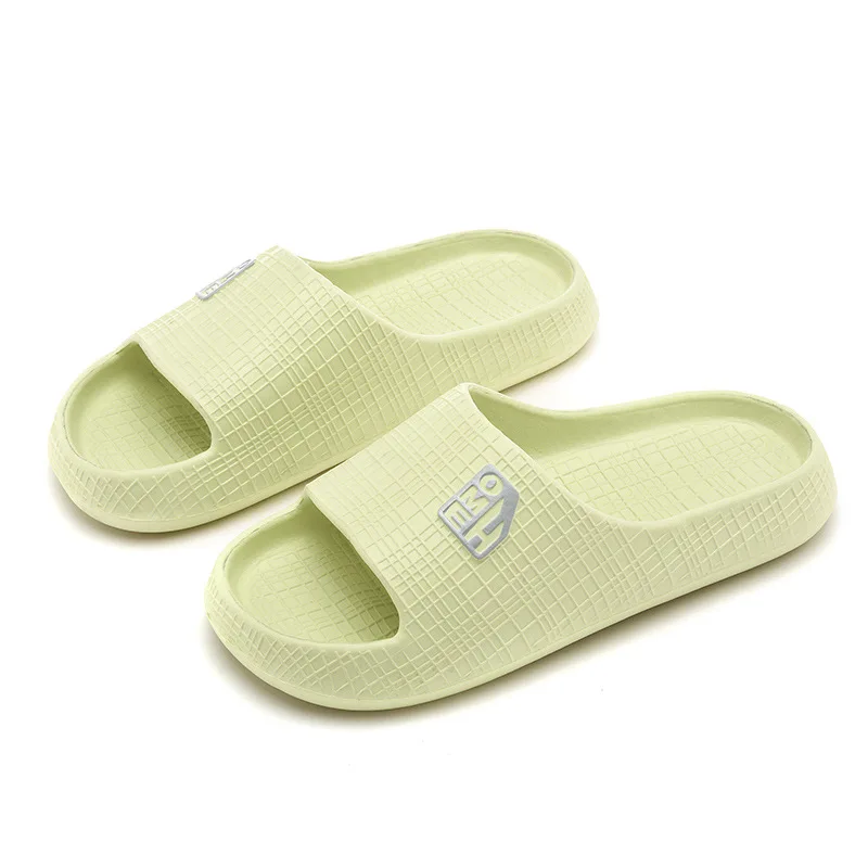 إيفا النعال المرأة الصيف داخلي المنزل عدم الانزلاق النعال باردة الرجال زوجين النعال سميكة صيف 2025 جديد