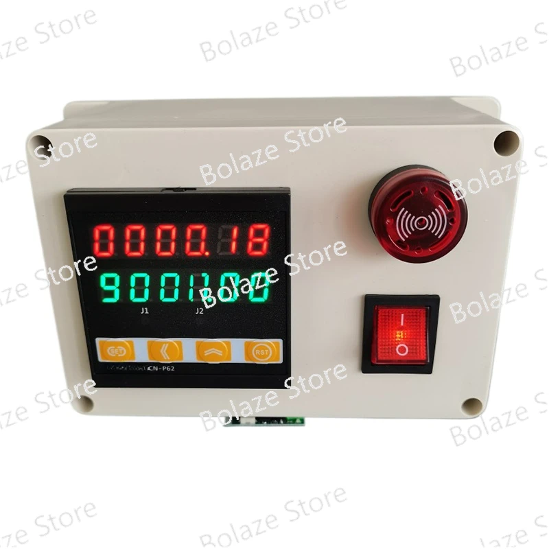 SCN-P62 Rolling Wheel Electronic Digital Meter Counter 12V/24V/220V Length Measurement Test Equipment Automatic Coder