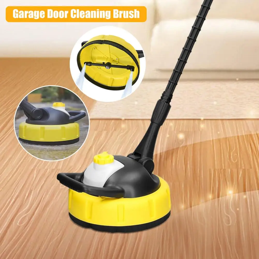 Long Handle Pressure Washer Rotary Brush Patio Floor Brush with Long Handle High Speed Rotary Pressure Washer Brush for Karcher