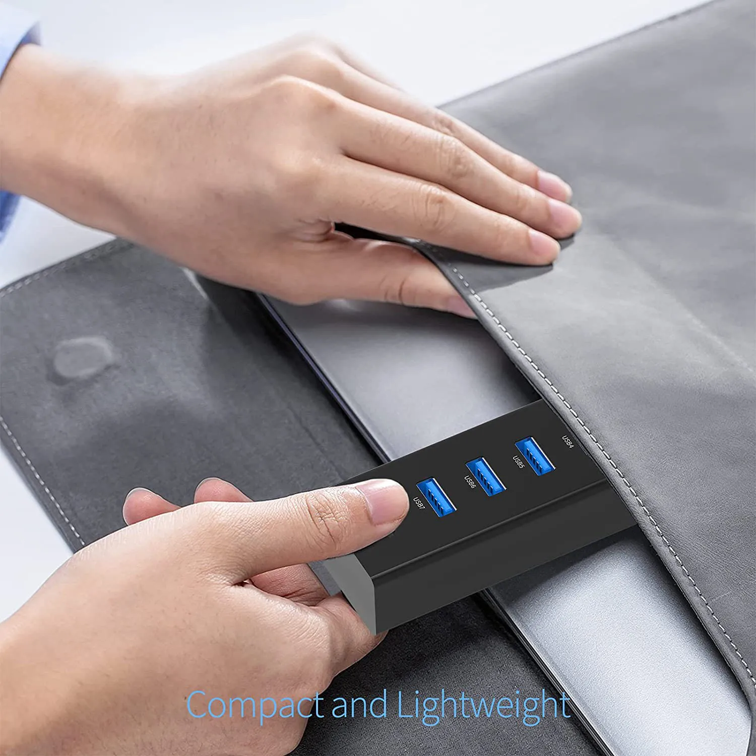 USB HUB USB Switch Hub 2.0 Adapter High Speed Multi 7 Ports Hub USB On Off Portable Splitter For Computer Laptop