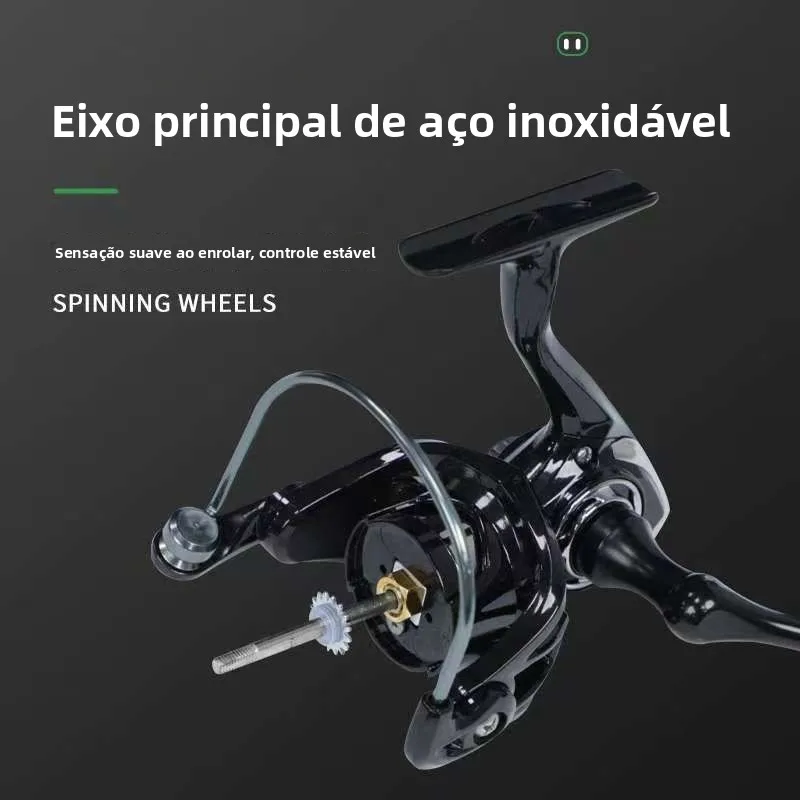 モンバッハー-フルメタルスピニングリール-高速比-海釣り用スリップボバー-ショアライン-コイ釣り用具