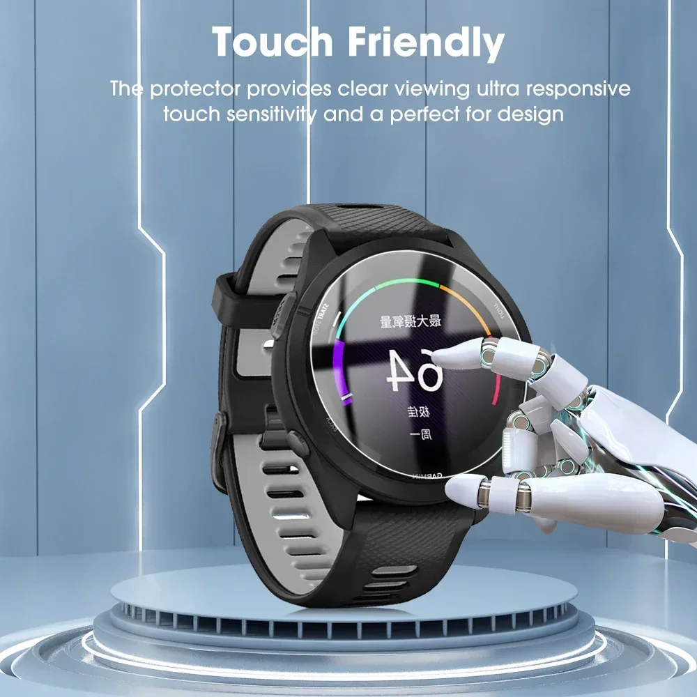 Tempered Glass For Garmin Forerunner 165 945 935 245 45 Watch HD Clear Screen Protector Film For Garmin Forerunner 165 Glass