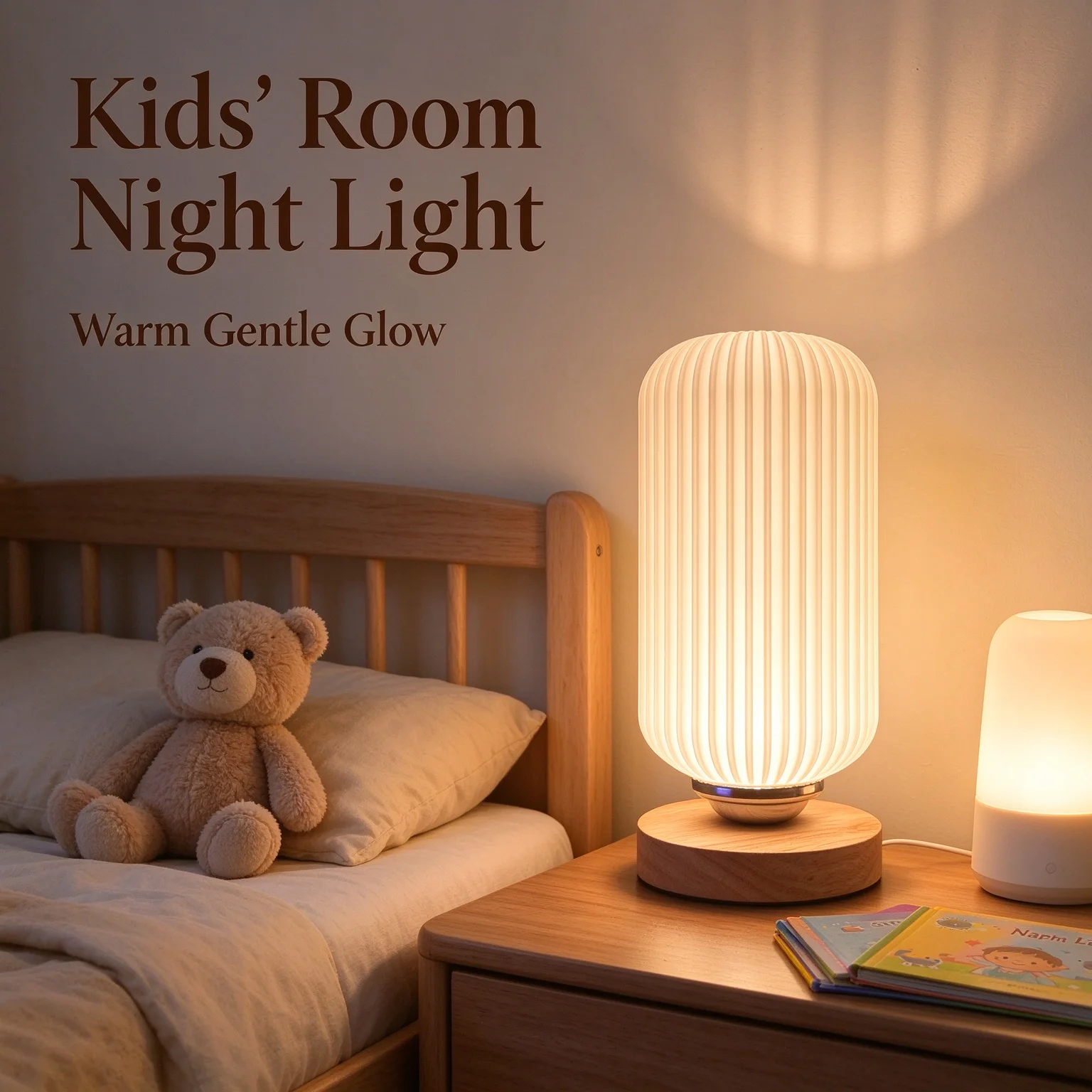 Decor Lighting Lamps - 3D Printed Wave Texture Table Lamp,