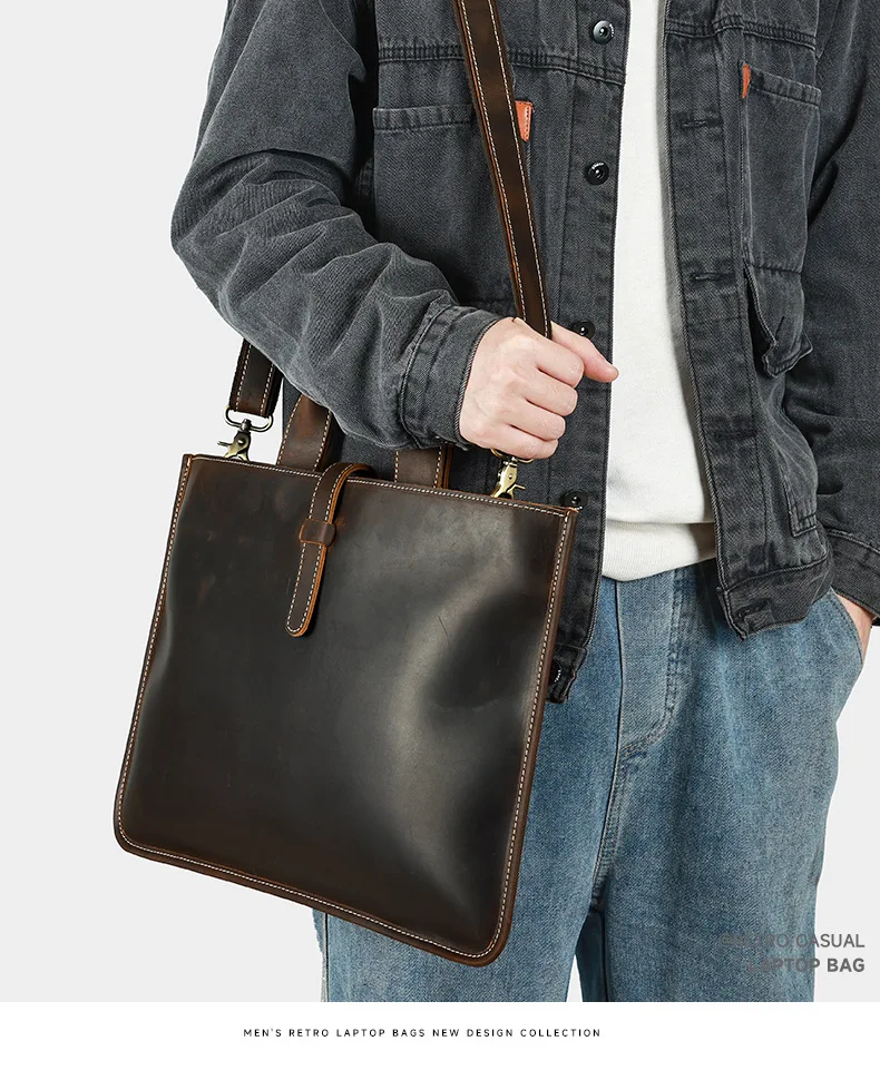 Mode Männer Frauen Schulter Umhängetaschen Echtes Kuh Leder Platz 9,7 zoll ipad Handtasche Messenger Tasche