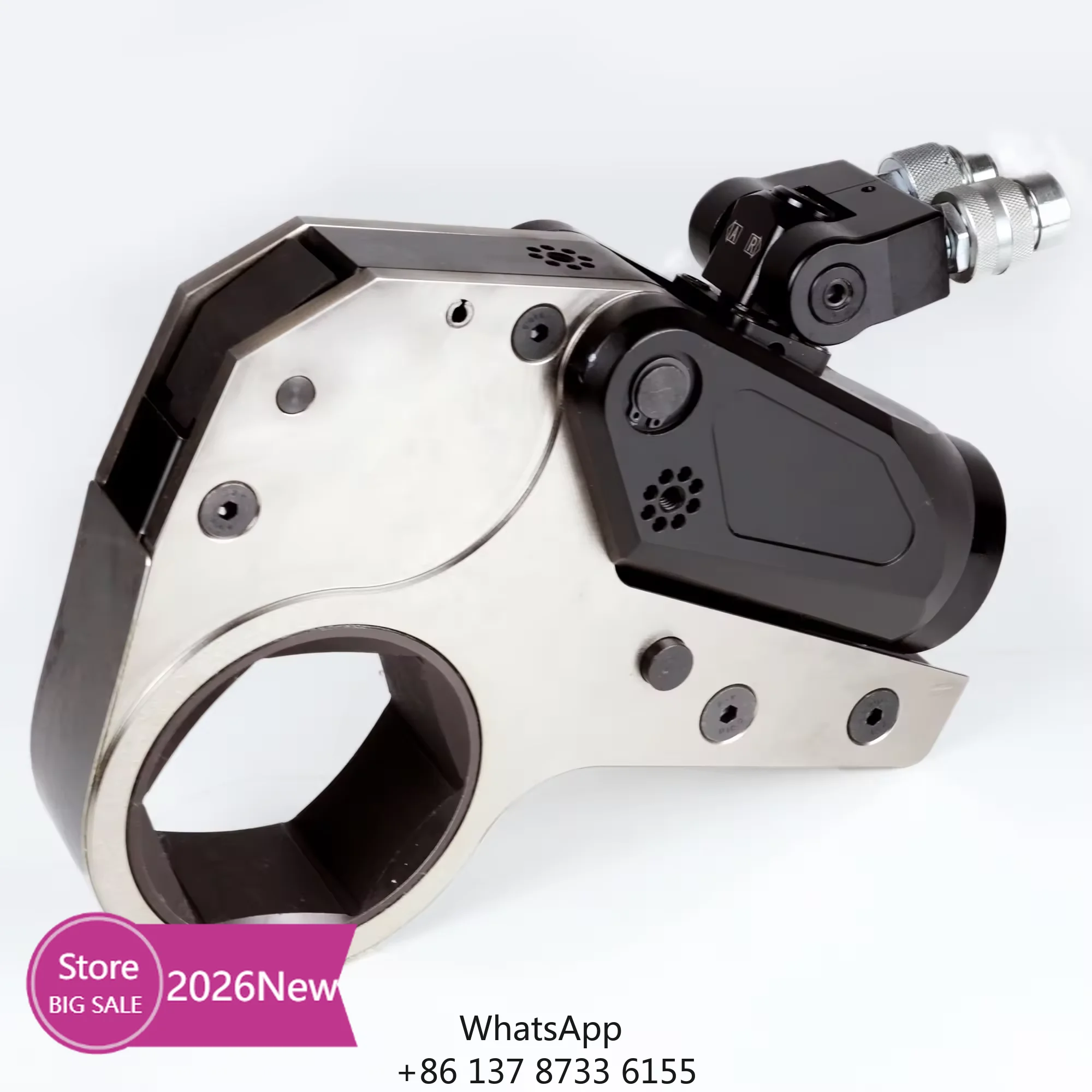 

2026Alloy Steel 4MHW Hollow Hydraulic Torque Wrench Wear-Resistant And Rust Proof Materials Simple Operation