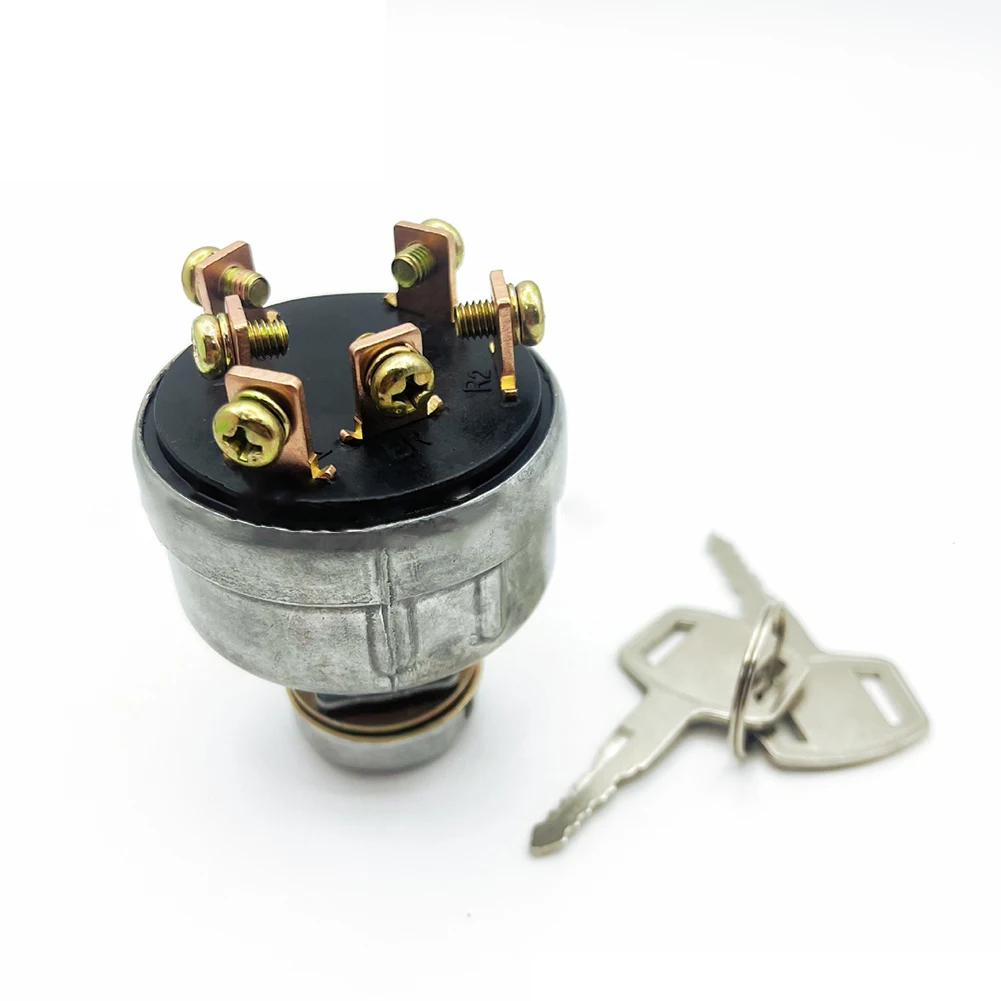 مفتاح إشعال فعال JK408 JK406B مع مجموعة مفاتيح للمركبات المعدلة ولمعدات زراعية تدوم طويلاً #4