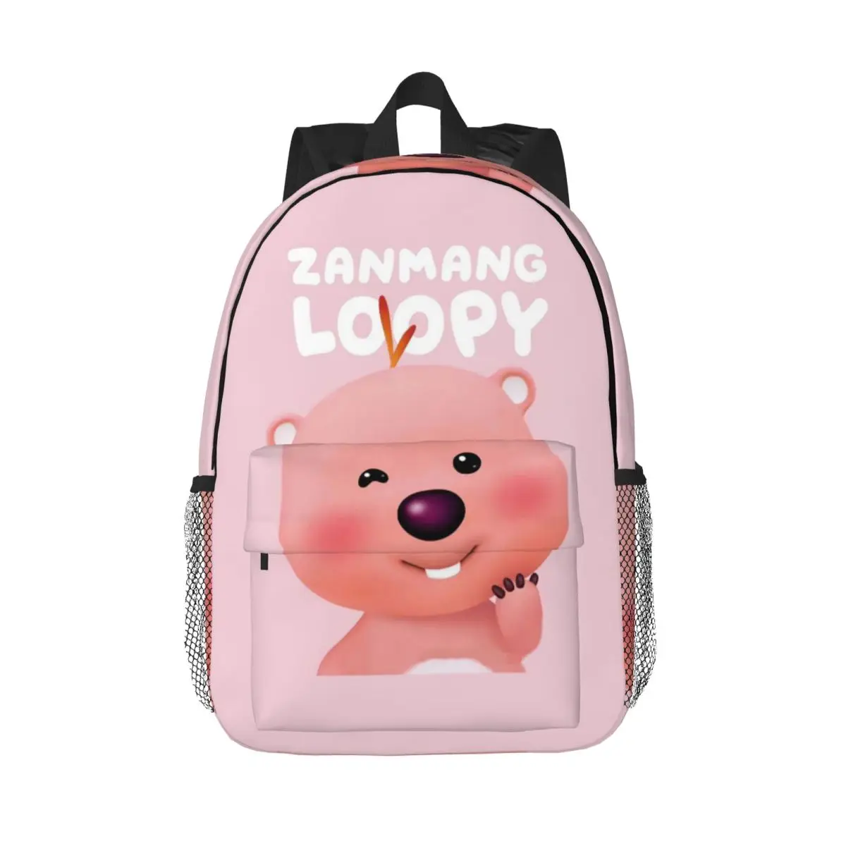 

Zanmang Loopy Cartoon Backpack Hot Sale Daypack Large Capacity Boys Girls BookBag Shoulder Bags for Men Women Kids School Bag