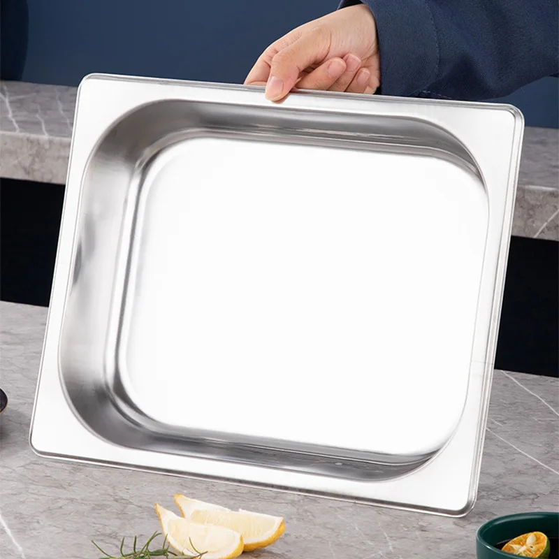 DSA  White Marble Buffet Furnace Square Visual Glass Insulation Furnace Hotel Stainless Steel Furnace