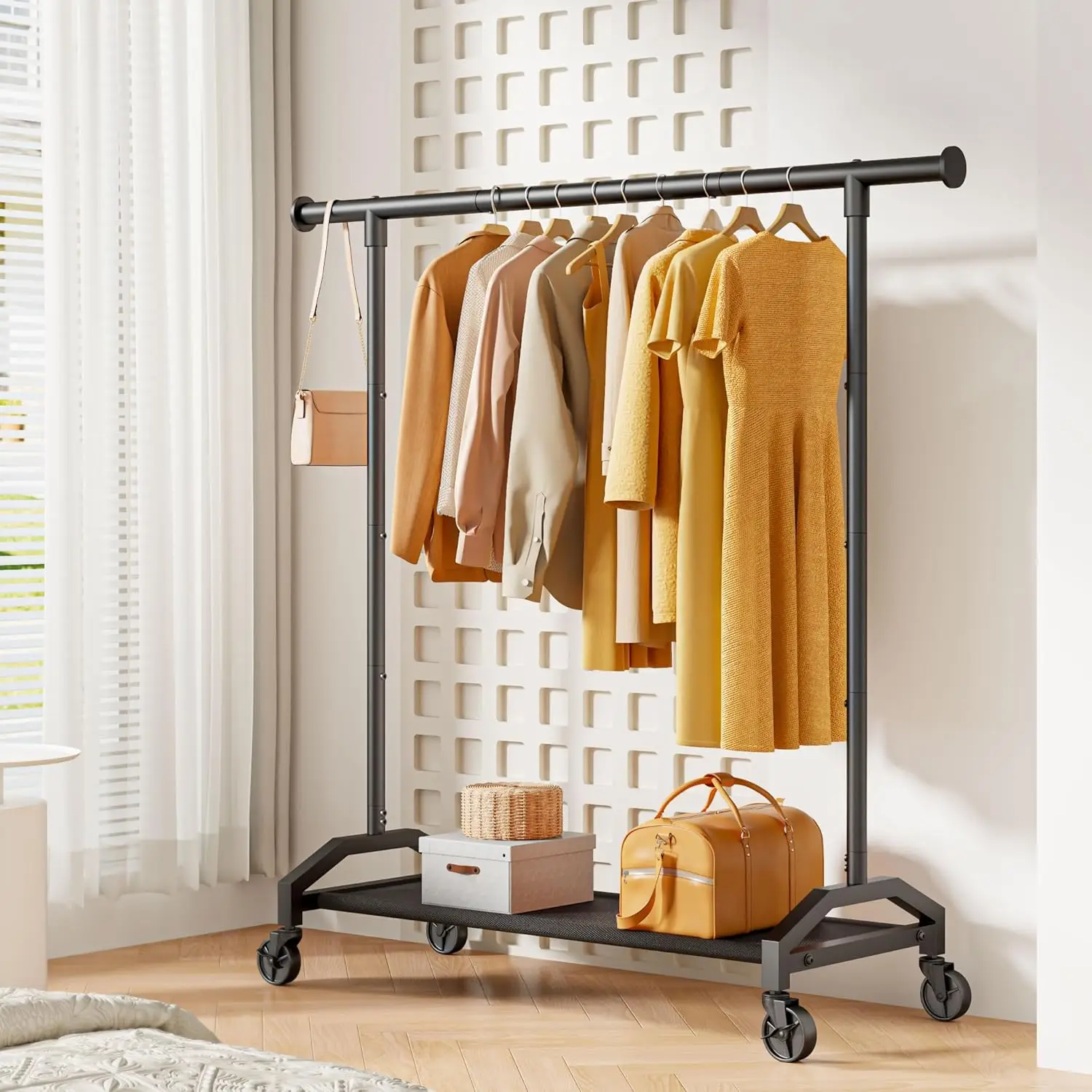 Clothes Rack Clothing Racks for Hanging Clothes Heavy Duty Clothes Rack Hanger Rack 200lbs Capacity