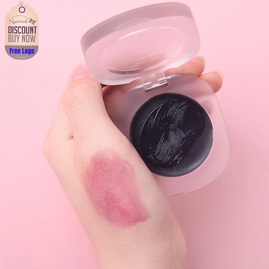 

Black Frosted Bottle Color-changing Blush Cream Multi-purpose Private Label Lasting Brightening Moisturizing Beauty Cheek Tint