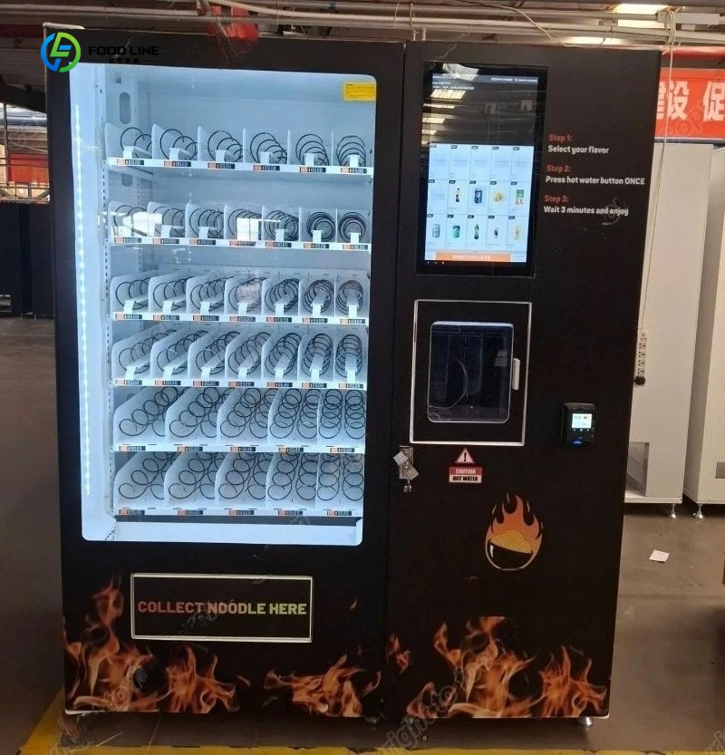 Customized Emergency Ready-to-eat Food Fast Food Boxed Meals Unmanned Self-service 24-hour Large-capacity Vending Machine