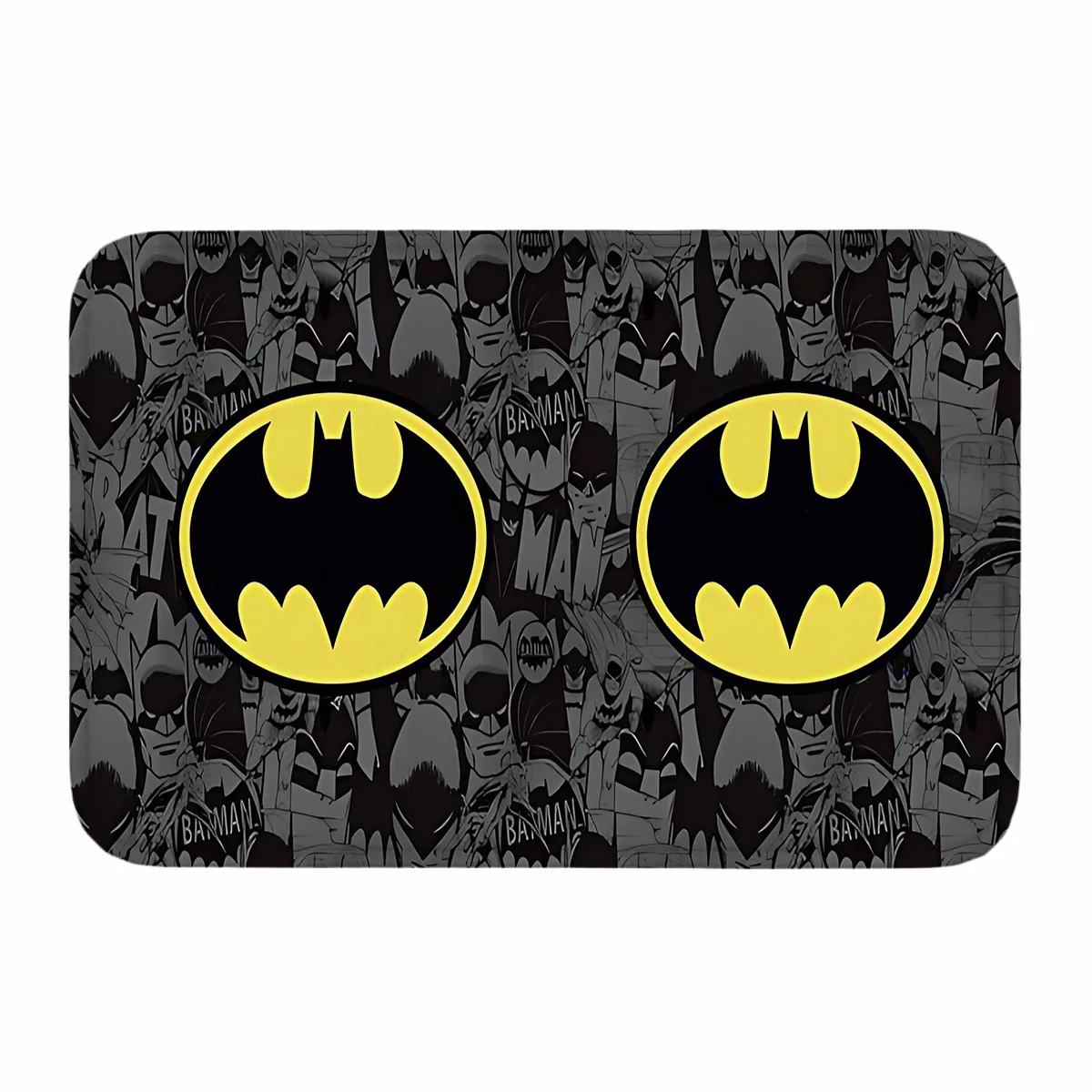 

40x60cm Anime Batman Doormat Living Room Rug House Entrance Mat Indoor Bedroom Carpet for Kitchen Floor Mats Non-slip Pad Home