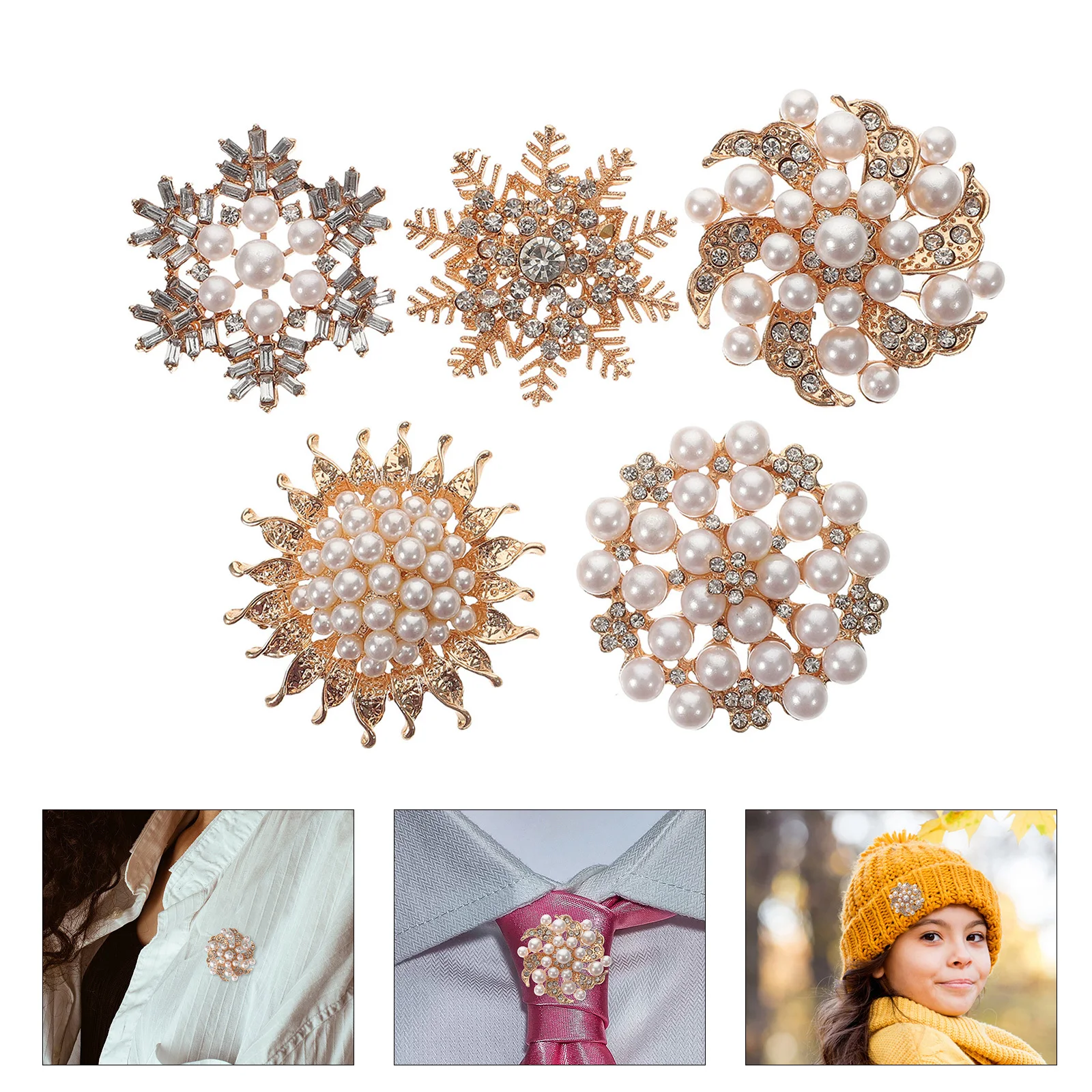 

5 шт., аксессуары для волос с жемчужным цветком, сделай сам, подвески со стразами для изготовления заколок для волос, принадлежности для заколок для волос, головной убор из сплава, поделки