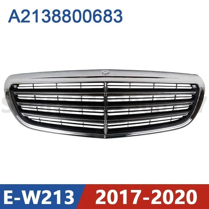 

for 2017-2020 W213 Mercedes Benz E180 E200 E220 E300 E320 E350 E400 E63 AMG Front Bumper Radiator Grill A2138800683 2138800683