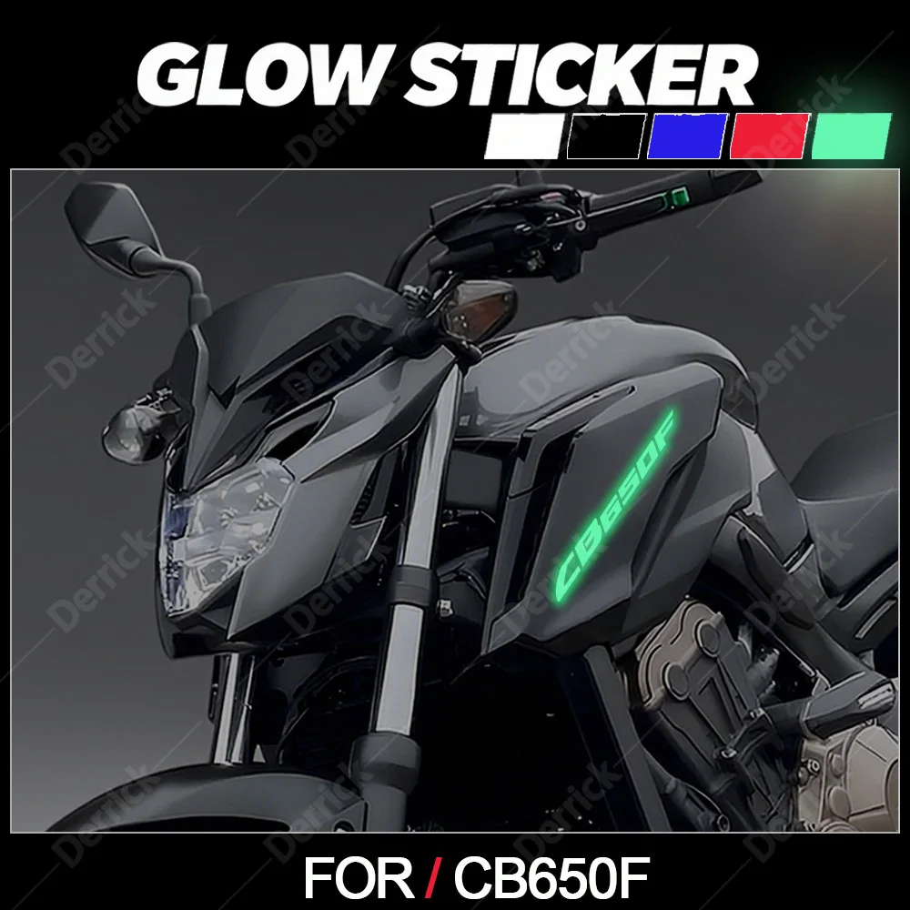 دراجة نارية توهج ملصقات مائي عاكس وخزان الوقود امتصاص الصدمات ملصق لهوندا CB650F 650F اكسسوارات 2014 2015-2021