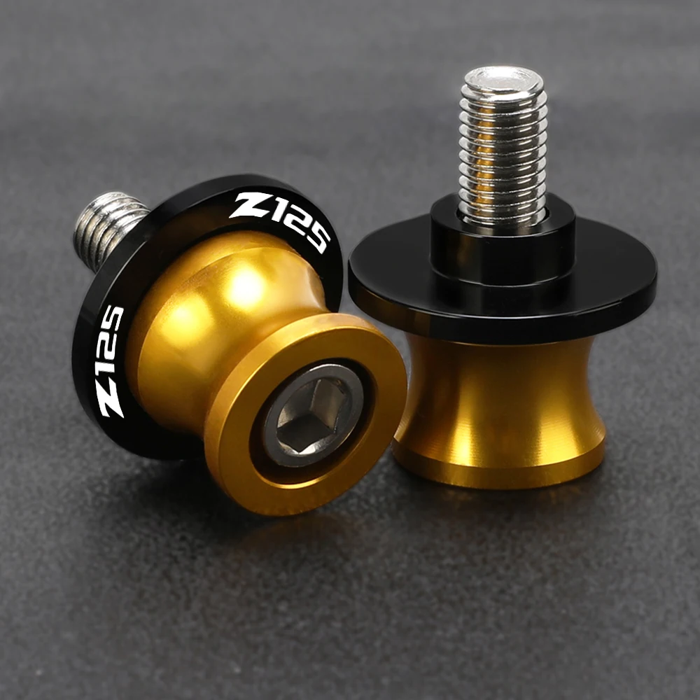 Für kawasaki Z125 Z125 PRO 2015 2016 2017 2018 2019 2020-2023 2022 Motorrad zubehör Schwinge Spulen slider stehen schrauben