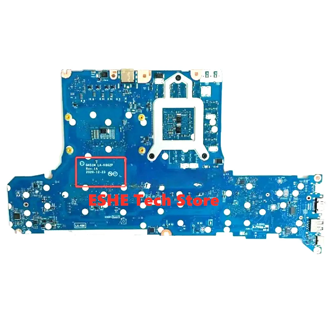 LA-K862P For Acer Predator PH315-53-71HN Laptop Motherboard With i3 i5 i7 10th Gen CPU RTX3060 6GB GPU DDR4 100% tested work