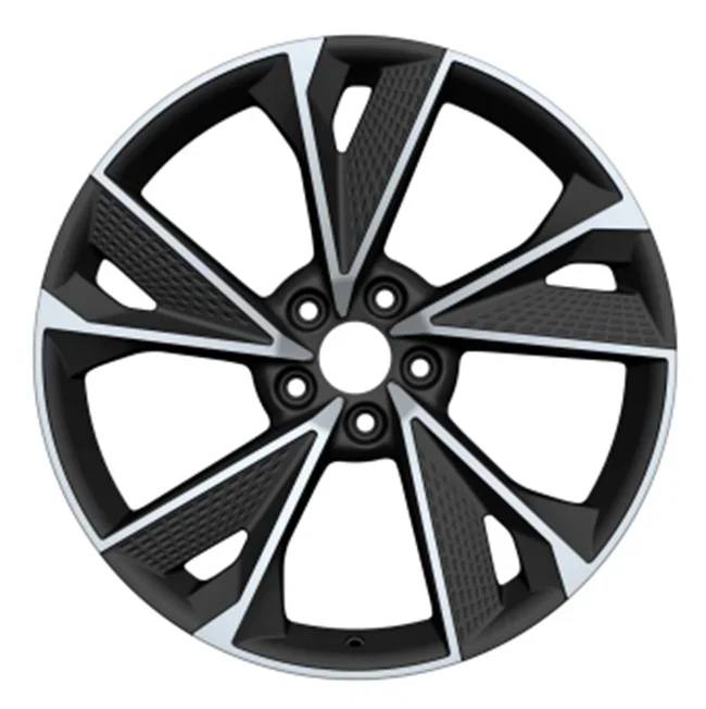 

19/20/21 Inches New Model Concave 5 Holes Black ZW Aluminum Alloy Wheel from China