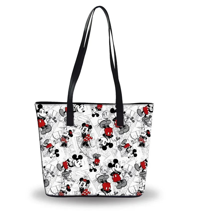 Disney Mickey mouse diaper Bag Shoulder Cartoon lady Tote Large Capacity bag Women waterproof bag fashion hand travel beach bag