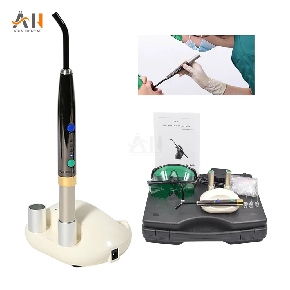 F3WW Dental Diode Laser Low Level Laser Therapy Photo Activated Dezynfekcja (PAD) Diode Heal Laser Sprzęt stomatologiczny