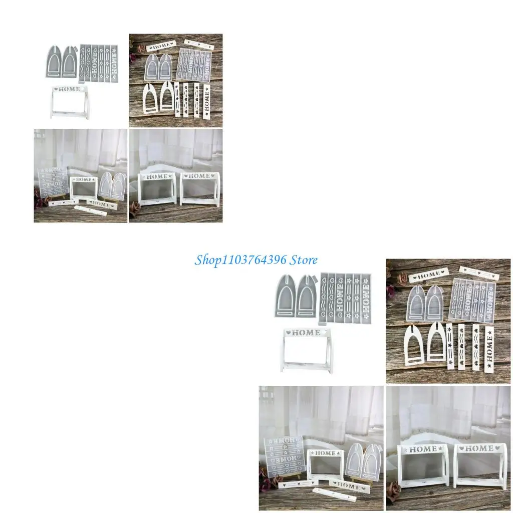  Silicone Mold for Customizable Desk Decoration Gypsum Desktop Ornament Mould