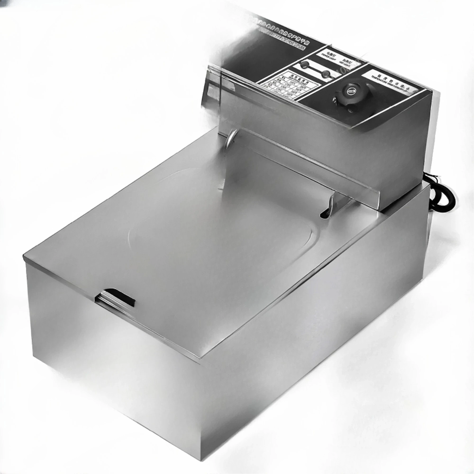 Large capacity fried chicken and chips special machine timing fryer multi-function thickening