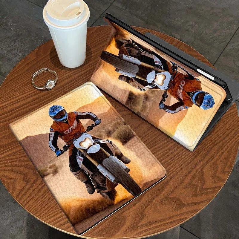 

Motorcycle Rider Anime Cool For iPad Pro Air Mini 1 2 3 4 5 6 7 7th 8th 9th 10th 11th 10.2 9.7 10.5 10.9 11 12.9 Tablet Case