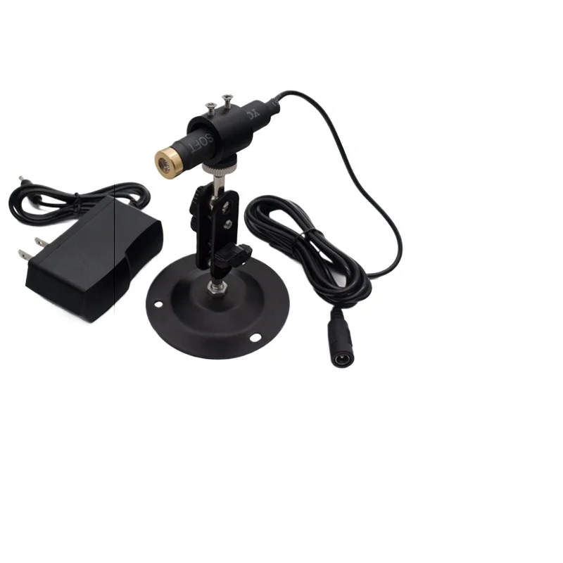 For high-power industrial green ray one-word point laser, the whole set of wood and stone cutting bed clothing positioning light