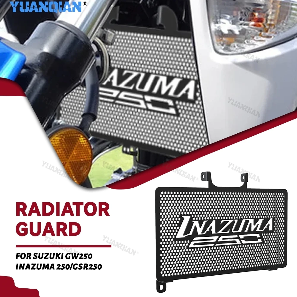 

For SUZUKI GW250 Inazuma 250 GSR250 Inazuma250 Inazuma GSR 250 Motorcycle Accessories Radiator Guard Cover Oil Cooler Protection