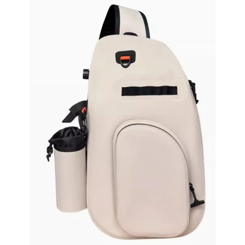 Multifunctional rod luya bag, breast bag, outdoor fishing backpack