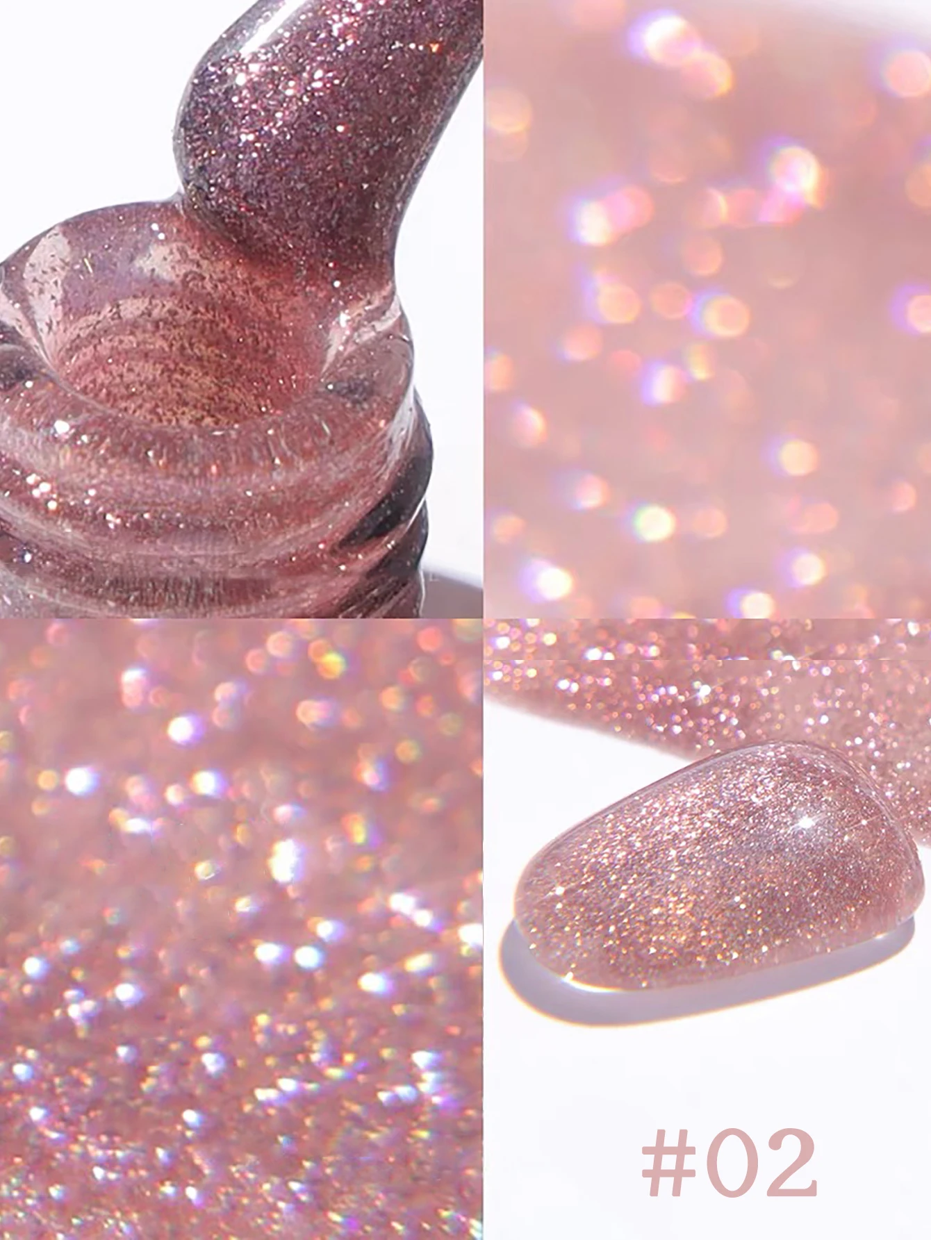 1-2pcs PSK Pink Blue Purple Color Gel Nail Polish Queen Saito Series 3 Color 2025 Super Glitter Nails Fairy Pink Nail Supplies