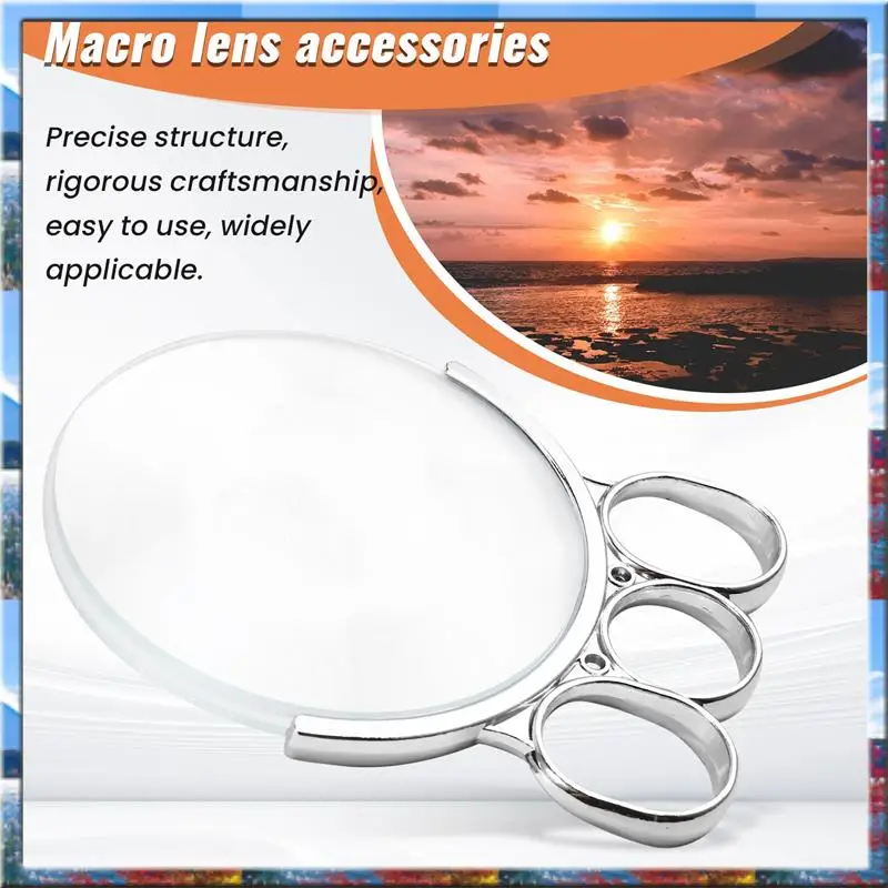 

Top Deals 90Mm Camera Filter Prism Hand Vortex Halo Special Effects Photography Foreground Blur Props Dslr Micro Lens Accessorie