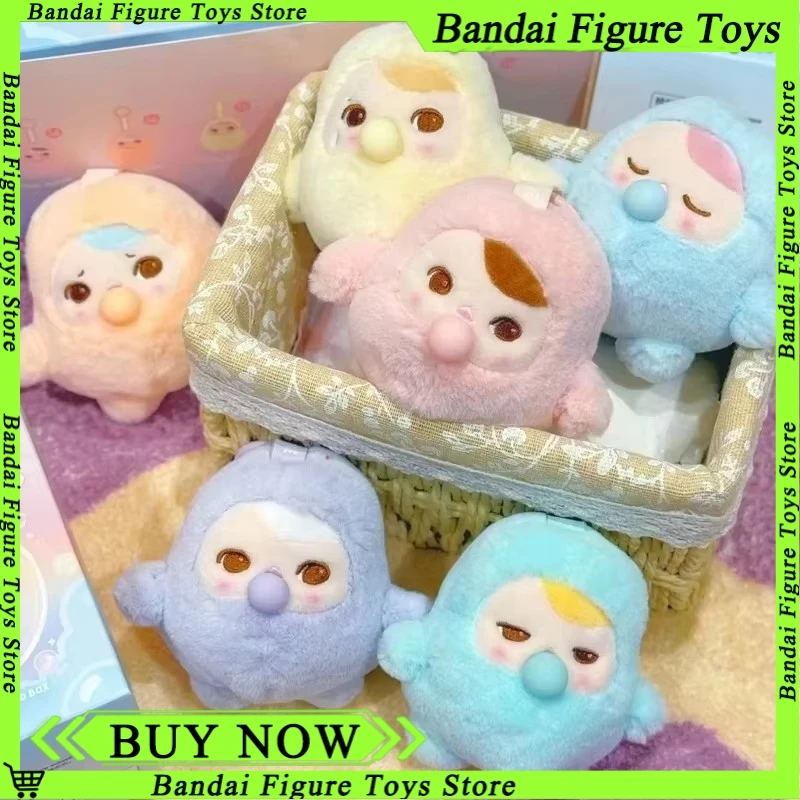 Original Popmart Pucky Beanie Bubble Up Series Blind Box Keychain Action Figure Mystery Box Keychain Decor Kid Toy Surprise Gift