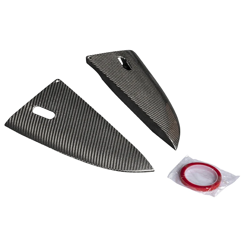 سيارة ألياف الكربون GT4 RS نمط المصد الخلفي غطاء الشفة الخلفية زاوية لبورشه 718 982 2016-UP #6